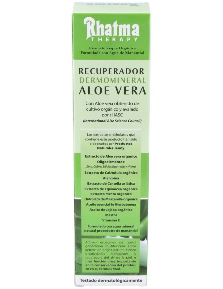 Recuperador Dermomineral Aloe Vera 300Ml. de Rhatma
