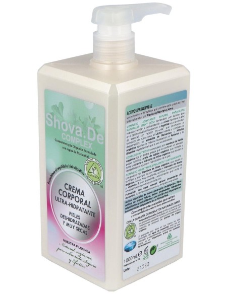 Crema Corporal Ultrahidratante 1Litro de Shovade