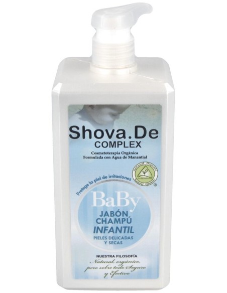 Baby Shova De Jabon Champu Infantil Aloe 1Litro de Shovade
