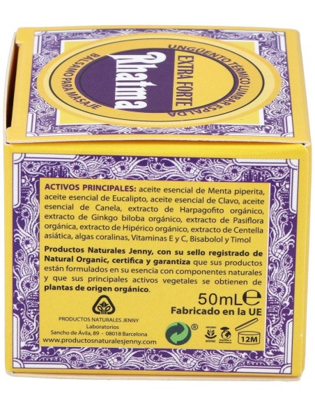 Unguento Extra Fuerte Lumbares 50Gr de Rhatma