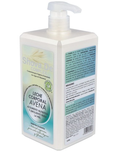 Leche Corporal De Avena 1Litro de Shovade
