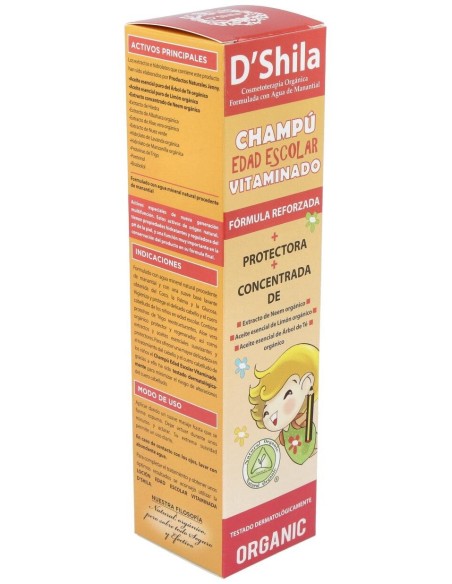 Champu Vitaminado Esp.Escolar (Parasitos) 250Ml de Dshila