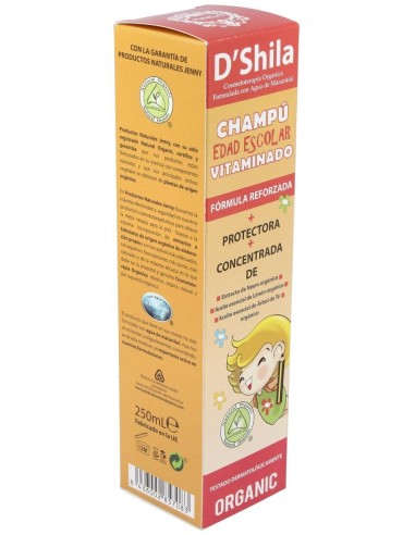 Champu Vitaminado Esp.Escolar (Parasitos) 250Ml de Dshila