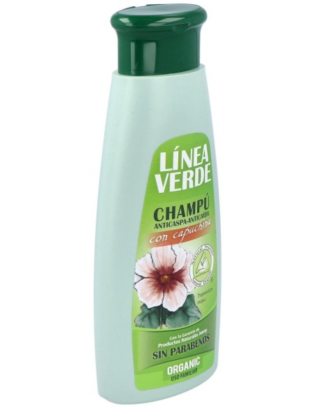 Champu Anticaspa-Anticaida Capuchina 400Ml. de Linea Verde