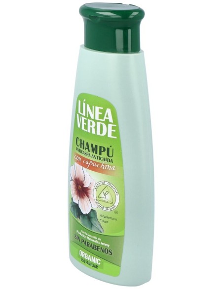 Champu Anticaspa-Anticaida Capuchina 400Ml. de Linea Verde