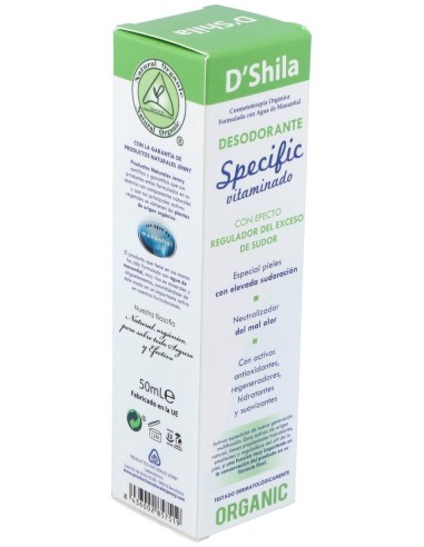Desodorante Specific Tubo 50Ml de Dshila