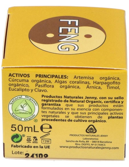 Feng Reu-Art Balsamo Masaje Artemisa-Curcuma 50Ml. de Feng