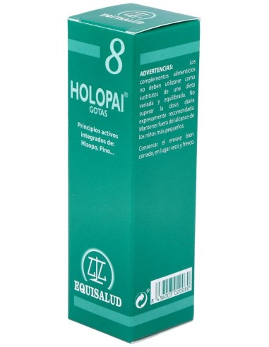 Pai-8 Holopai (Bronco Dilatador,Asmas) 31Ml. de Equisalud