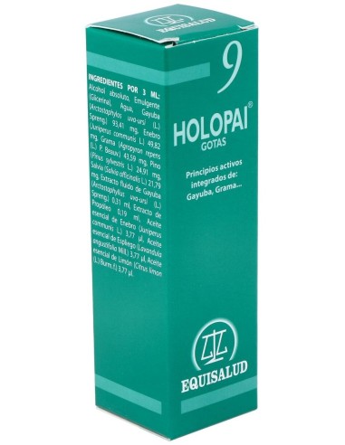 Pai-9 Holopai (Infecciones Vias Urinarias) 31Ml. de Equisalud