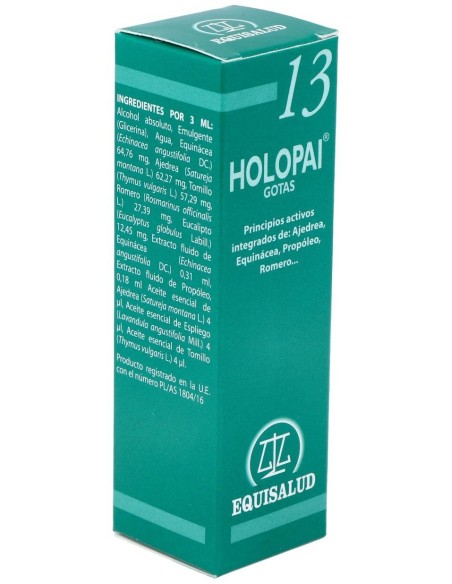 Pai-13 Holopai (Antibiotico-Antinfeccioso) 31Ml. de Equisalud