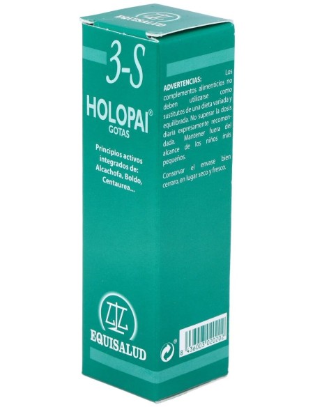 Pai-3-S Holopai (Est.Secreciones-Digestivo) 31Ml. de Equisalud