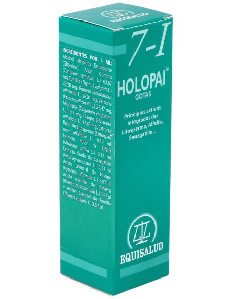 Pai-7-I Holopai (Control Exceso Ovarico) 31Ml. de Equisalud