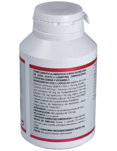 Holomega Nutrimielin 180Cap. de Equisalud
