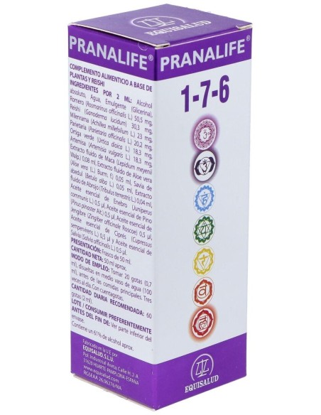 Pranalife 1-7-6 50Ml. de Equisalud