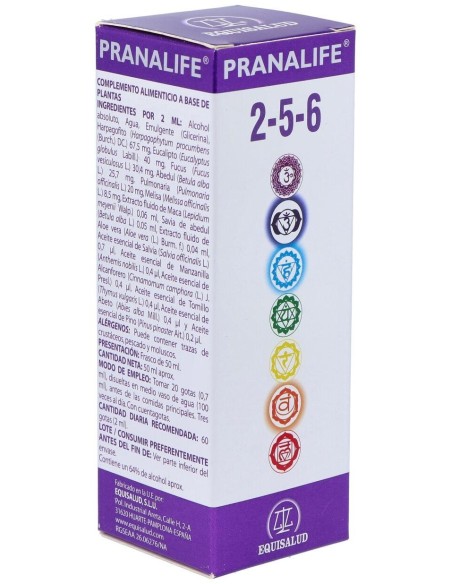 Pranalife 2-5-6 50Ml. de Equisalud