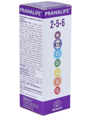 Pranalife 2-5-6 50Ml. de Equisalud