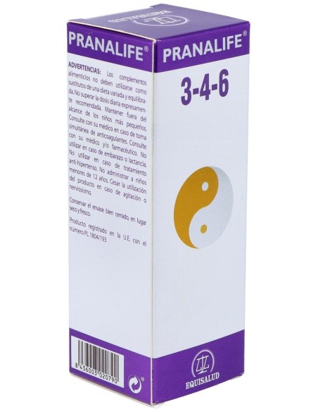 Pranalife 3-4-6 50Ml. de Equisalud