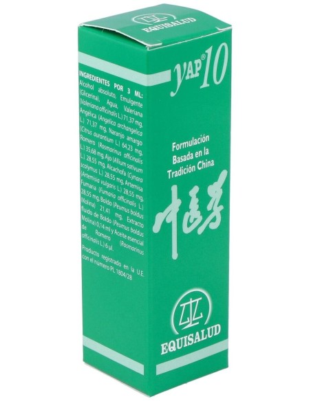 Yap-10 Congestion-Hepatica,Drenaje 31Ml. de Equisalud