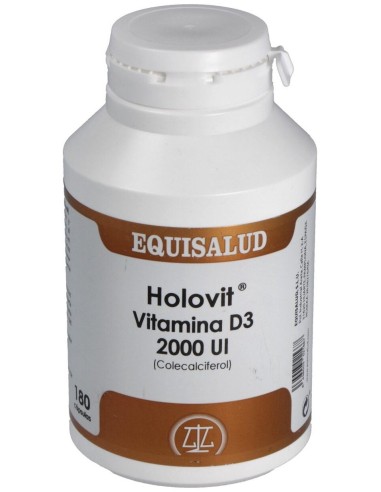Holovit Vit. D3 2000Ui (Colecalciferol) 180Cap. de Equisalud