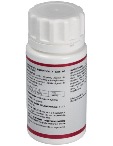 Holomega Acido R-Lipoico 50Cap. de Equisalud