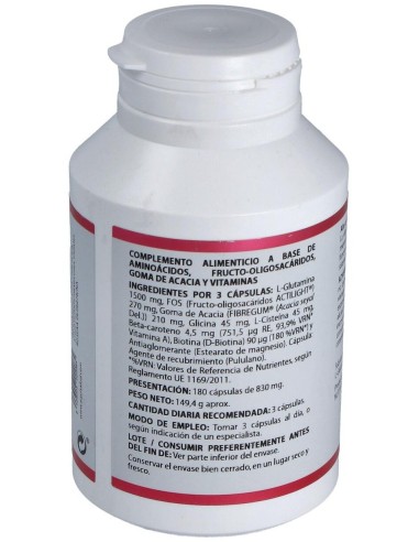 Holomega Intestolin 180Cap. de Equisalud