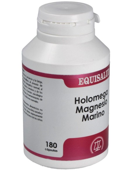 Holomega Magnesio Marino 180Cap. de Equisalud