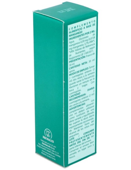 Oligogluco-Mn Manganeso 30Ml. de Equisalud