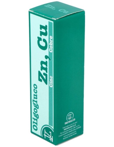 Oligogluco-Zn-Cu Zinc-Cobre 30Ml. de Equisalud