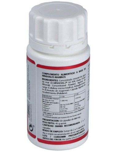 Holomega Agua De Mar Ultraconcentrada 50Cap. de Equisalud