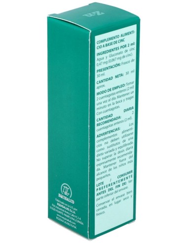 Oligogluco-Zn Zinc 30Ml. de Equisalud