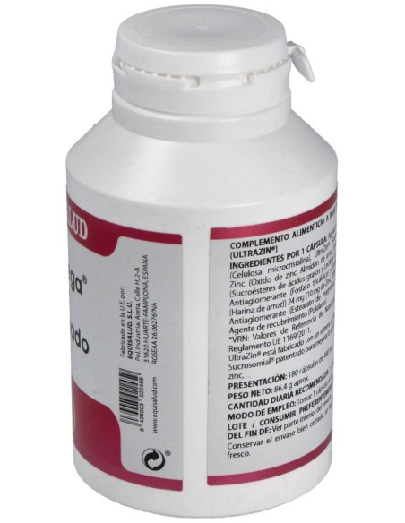 Holomega Zinc Liposomado 180Cap. de Equisalud
