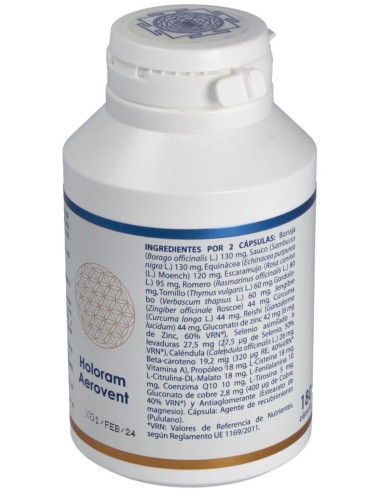 Holoram Aerovent 180Cap. de Equisalud