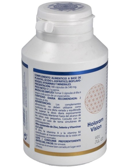 Holoram Vision 180Cap. de Equisalud