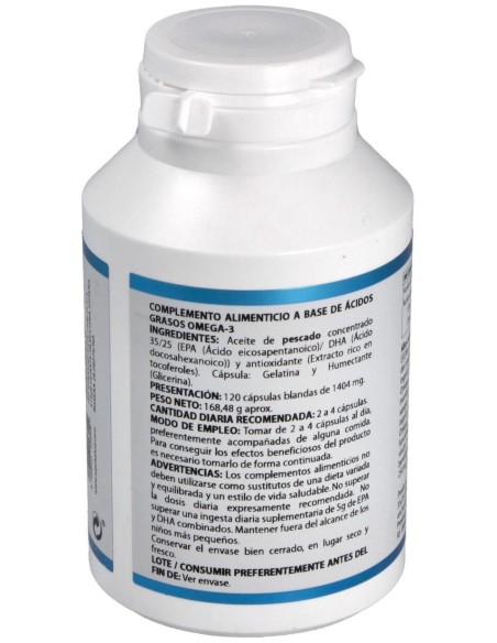 Omega Forte Epa350-Dha250 1000Mg. 120Cap. de Equisalud