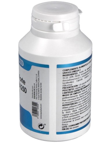 Omega Forte Epa350-Dha250 1000Mg. 120Cap. de Equisalud