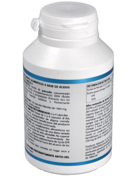 Omega Forte Epa350-Dha250 1000Mg. 120Cap. de Equisalud