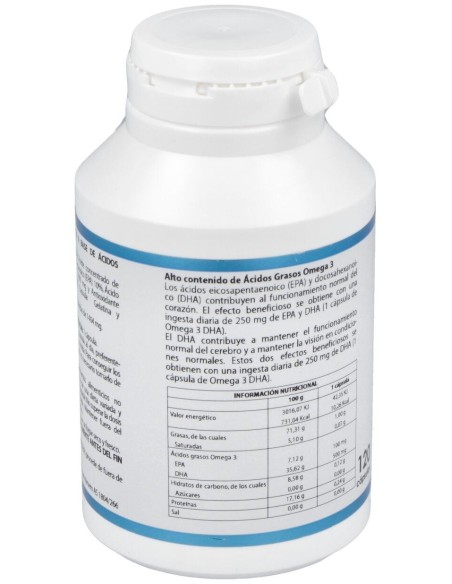 Omega 3 Dha Alto Contenido Epa100-Dha500 120Cap. de Equisalud
