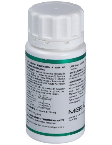 Holofit Curcuma Fitosomada 50Cap. de Equisalud