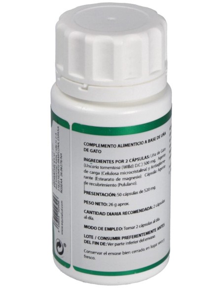 Holofit Uña De Gato 50Cap. de Equisalud