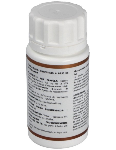 Holovit Nicotinamida 500Mg 50Cap. de Equisalud