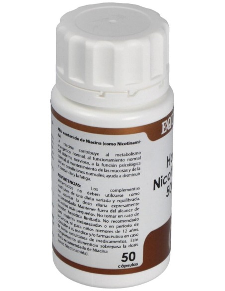Holovit Nicotinamida 500Mg 50Cap. de Equisalud
