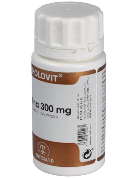 Holovit Colina 300Mg. 50Cap. de Equisalud