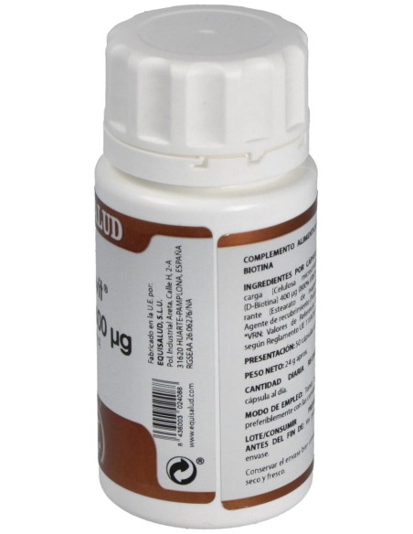 Holovit Biotina 50Cap. de Equisalud