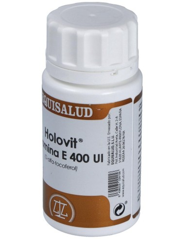 Holovit Vitamina E 400Ui 50Perlas de Equisalud