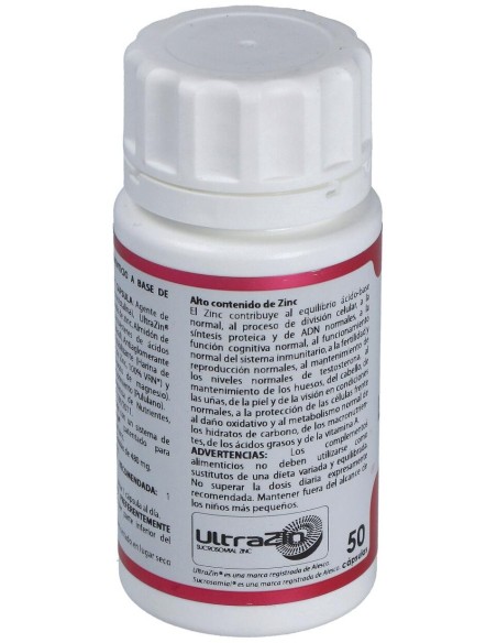 Holomega Zinc Liposomado 50Cap. de Equisalud