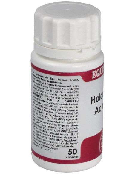 Holomega Acniskin 50Cap. de Equisalud