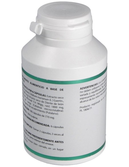Holofit Silimarina 180Cap. de Equisalud