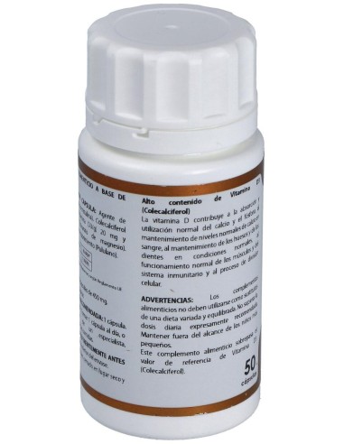 Holovit Vit. D3 2000Ui (Colecalciferol) 50Cap. de Equisalud