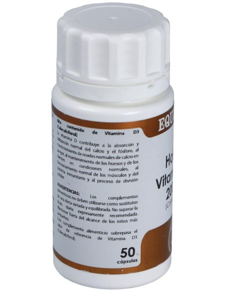 Holovit Vit. D3 2000Ui (Colecalciferol) 50Cap. de Equisalud