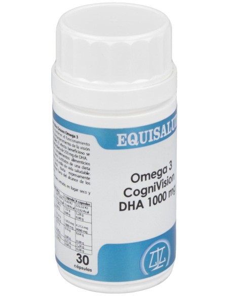 Cognivision Omega 3 Dha 1000Mg. 30Perlas de Equisalud